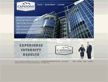 Tablet Screenshot of capstonecommercial.us